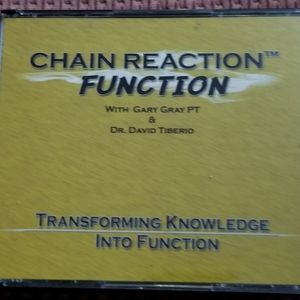"CHAIN REACTION FUNCTION" (4 Disc Set) With Gary Gray PT & DR. DAVID TIBERIO